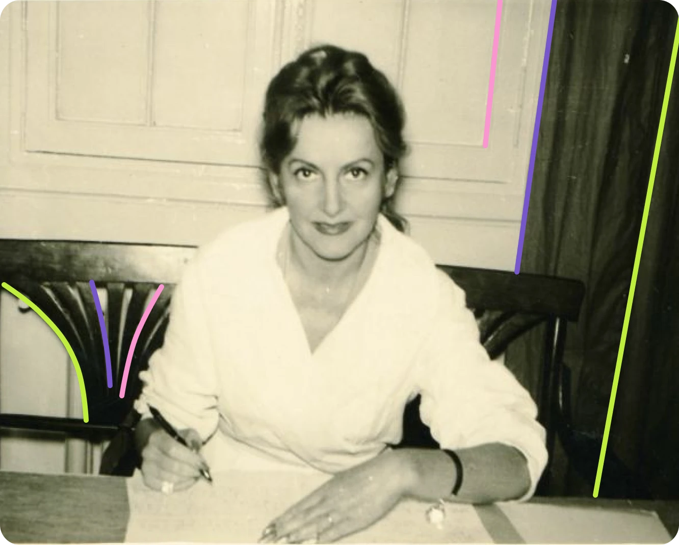 Portrait of Gisele Soubiran